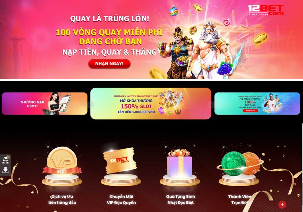 Link Vào 12BET Không Bị Chặn – Truy Cập Mọi Lúc